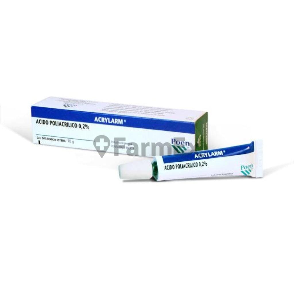 Acrylarm Gel Oftálmico 0,2 % x 10 g susc-1 de 6 meses Farmex-Suscripciones-Persistente